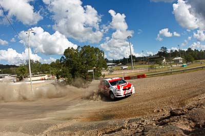 2;20-June-2008;ARC;Australia;Australian-Rally-Championship;Maroochy-Showgrounds;Nambour;QLD;Queensland;Sunshine-Coast;auto;clouds;fisheye;media-day;motorsport;racing;sky