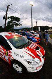 2;20-June-2008;ARC;Australia;Australian-Rally-Championship;Coral-Taylor;Maroochy-Showgrounds;Nambour;Neal-Bates;QLD;Queensland;Sunshine-Coast;Team-TRD;Toyota-TRD-Corolla-S2000;auto;fisheye;motorsport;racing