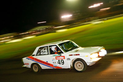 49;20-June-2008;ARC;Australia;Australian-Rally-Championship;Maroochy-Showgrounds;Nambour;QLD;Queensland;Sunshine-Coast;auto;motorsport;movement;night;racing;speed;wide-angle