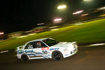 50;20-June-2008;ARC;Australia;Australian-Rally-Championship;Maroochy-Showgrounds;Nambour;QLD;Queensland;Sunshine-Coast;auto;motorsport;movement;night;racing;speed;wide-angle