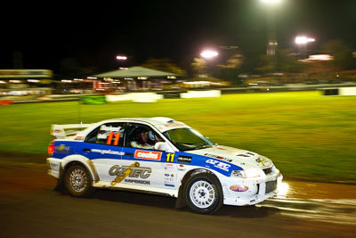 11;20-June-2008;ARC;Australia;Australian-Rally-Championship;Maroochy-Showgrounds;Nambour;QLD;QRC;Queensland;Queensland-Rally-Championship;Sunshine-Coast;auto;motorsport;movement;night;racing;speed;wide-angle