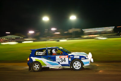 34;20-June-2008;Australia;Maroochy-Showgrounds;Matthew-Bailey;Mike-Bailey;Nambour;Nissan-Pulsar-GTIR;QLD;QRC;Queensland;Queensland-Rally-Championship;Sunshine-Coast;auto;motorsport;movement;night;racing;speed;wide-angle