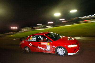 6;20-June-2008;ARC;Australia;Australian-Rally-Championship;Chris-Randell;Evo-9;Maroochy-Showgrounds;Mitsubishi-Lancer;Mitsubishi-Lancer-Evolution-IX;Nambour;QLD;Queensland;Spencer-Lowndes;Sunshine-Coast;auto;motorsport;movement;night;racing;speed;wide-angle