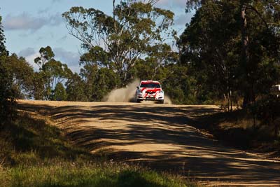 2;21-June-2008;ARC;Australia;Australian-Rally-Championship;Coral-Taylor;Neal-Bates;QLD;Queensland;Sunshine-Coast;Team-TRD;Toyota-TRD-Corolla-S2000;auto;motorsport;racing;telephoto