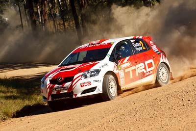 2;21-June-2008;ARC;Australia;Australian-Rally-Championship;Coral-Taylor;Neal-Bates;QLD;Queensland;Sunshine-Coast;Team-TRD;Toyota-TRD-Corolla-S2000;auto;motorsport;racing;telephoto