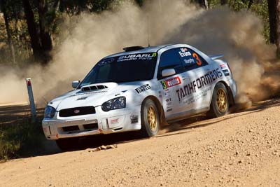 3;21-June-2008;ARC;Australia;Australian-Rally-Championship;Chris-Murphy;Eli-Evans;QLD;Queensland;Subaru-Impreza-WRX;Sunshine-Coast;auto;motorsport;racing;telephoto