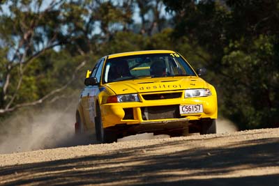 19;21-June-2008;ARC;Australia;Australian-Rally-Championship;Evo-6;Glen-Weston;John-Goasdoue;Mitsubishi-Lancer;Mitsubishi-Lancer-Evolution-VI;QLD;Queensland;Sunshine-Coast;auto;motorsport;racing;super-telephoto