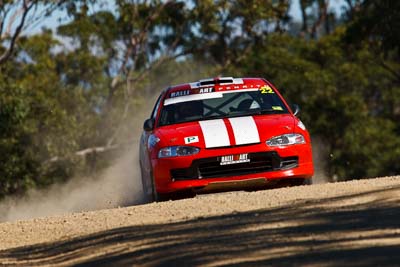 22;21-June-2008;ARC;Australia;Australian-Rally-Championship;Mitsubishi-Mirage;Molly-Taylor;QLD;Queensland;Sunshine-Coast;Toni-Feaver;auto;motorsport;racing;super-telephoto