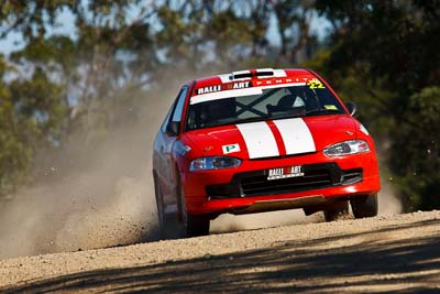 22;21-June-2008;ARC;Australia;Australian-Rally-Championship;Mitsubishi-Mirage;Molly-Taylor;QLD;Queensland;Sunshine-Coast;Toni-Feaver;auto;motorsport;racing;super-telephoto