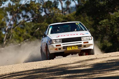 27;21-June-2008;ARC;Australia;Australian-Rally-Championship;Ben-Cullen;Matthew-Cullen;QLD;Queensland;Sunshine-Coast;Toyota-Sprinter;auto;motorsport;racing;super-telephoto