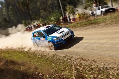 7;21-June-2008;ARC;Australia;Australian-Rally-Championship;Glen-Raymond;Matt-Raymond;QLD;Queensland;Sunshine-Coast;Toyota-Corolla-Sportivo;auto;motorsport;racing;wide-angle