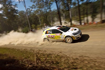 8;21-June-2008;ARC;Anthony-McLoughlin;Australia;Australian-Rally-Championship;QLD;Queensland;Stewart-Reid;Sunshine-Coast;Toyota-Corolla-Sportivo;auto;motorsport;racing;wide-angle