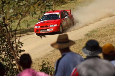 24;21-June-2008;ARC;Australia;Australian-Rally-Championship;Evo-6;Margot-Knowles;Mitsubishi-Lancer;Mitsubishi-Lancer-Evolution-VI;QLD;QRC;Queensland;Queensland-Rally-Championship;Simon-Knowles;Sunshine-Coast;auto;motorsport;racing;telephoto