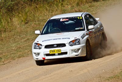 12;21-June-2008;ARC;Australia;Australian-Rally-Championship;John-Berne;QLD;Queensland;Subaru-Impreza-RS;Sunshine-Coast;Tony-Best;auto;motorsport;racing;super-telephoto