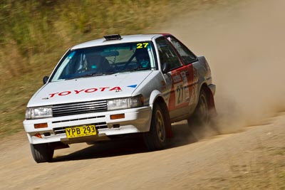 27;21-June-2008;ARC;Australia;Australian-Rally-Championship;Ben-Cullen;Matthew-Cullen;QLD;Queensland;Sunshine-Coast;Toyota-Sprinter;auto;motorsport;racing;super-telephoto