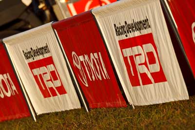 21-June-2008;ARC;Australia;Australian-Rally-Championship;QLD;Queensland;Sunshine-Coast;TRD;Toyota;Toyota-Racing-Development;atmosphere;auto;barrier;detail;fence;motorsport;racing;service-park;sign;super-telephoto