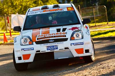 5;22-June-2008;ARC;Australia;Australian-Rally-Championship;Darren-Windus;Ford-Fiesta-S2000;Imbil;Jonathon-Mortimer;QLD;Queensland;Sunshine-Coast;atmosphere;auto;motorsport;racing;service-park;telephoto