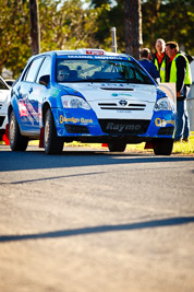 7;22-June-2008;ARC;Australia;Australian-Rally-Championship;Glen-Raymond;Imbil;Matt-Raymond;QLD;Queensland;Sunshine-Coast;Toyota-Corolla-Sportivo;auto;motorsport;racing;service-park;telephoto