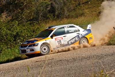 18;22-June-2008;ARC;Australia;Australian-Rally-Championship;David-Callaghan;David-Hills;Evo-9;Imbil;Mitsubishi-Lancer;Mitsubishi-Lancer-Evolution-IX;QLD;Queensland;Sunshine-Coast;auto;motorsport;racing;telephoto