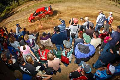 22-June-2008;ARC;Australia;Australian-Rally-Championship;Imbil;QLD;Queensland;Sunshine-Coast;auto;fisheye;motorsport;racing