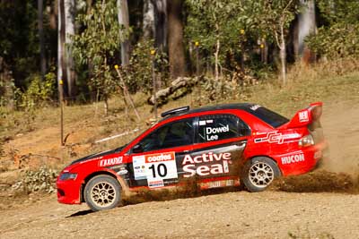 10;22-June-2008;ARC;Australia;Australian-Rally-Championship;Evo-9;Imbil;Justin-Dowel;Matt-Lee;Mitsubishi-Lancer;Mitsubishi-Lancer-Evolution-IX;QLD;Queensland;Sunshine-Coast;auto;motorsport;racing;super-telephoto