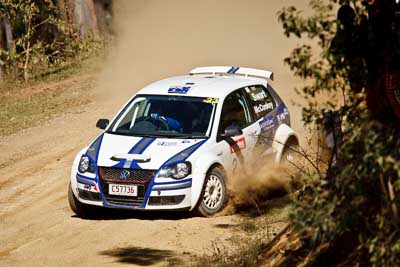 23;22-June-2008;ARC;Australia;Australian-Rally-Championship;Gerard-McConkey;Imbil;Marius-Swart;QLD;Queensland;Sunshine-Coast;Volkswagen-Polo-S2000;auto;motorsport;racing;super-telephoto