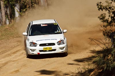 12;22-June-2008;ARC;Australia;Australian-Rally-Championship;Imbil;John-Berne;QLD;Queensland;Subaru-Impreza-RS;Sunshine-Coast;Tony-Best;auto;motorsport;racing;super-telephoto