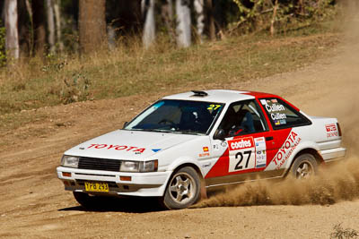 27;22-June-2008;ARC;Australia;Australian-Rally-Championship;Ben-Cullen;Imbil;Matthew-Cullen;QLD;Queensland;Sunshine-Coast;Toyota-Sprinter;auto;motorsport;racing;super-telephoto