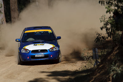 29;22-June-2008;Australia;Darren-Blair;Imbil;Julie-Boorman;QLD;QRC;Queensland;Queensland-Rally-Championship;Subaru-Impreza-WRX;Sunshine-Coast;auto;motorsport;racing;super-telephoto