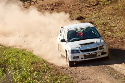 17;22-June-2008;ARC;Australia;Australian-Rally-Championship;Brett-Kipling;Darren-Masters;Evo-9;Imbil;Mitsubishi-Lancer;Mitsubishi-Lancer-Evolution-IX;QLD;Queensland;Sunshine-Coast;auto;motorsport;racing;super-telephoto