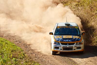 18;22-June-2008;ARC;Australia;Australian-Rally-Championship;David-Callaghan;David-Hills;Evo-9;Imbil;Mitsubishi-Lancer;Mitsubishi-Lancer-Evolution-IX;QLD;Queensland;Sunshine-Coast;auto;motorsport;racing;super-telephoto