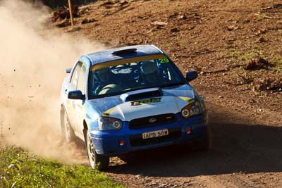 29;22-June-2008;Australia;Darren-Blair;Imbil;Julie-Boorman;QLD;QRC;Queensland;Queensland-Rally-Championship;Subaru-Impreza-WRX;Sunshine-Coast;auto;motorsport;racing;super-telephoto