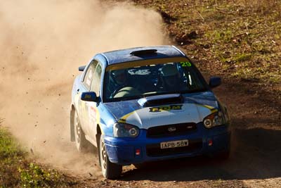 29;22-June-2008;Australia;Darren-Blair;Imbil;Julie-Boorman;QLD;QRC;Queensland;Queensland-Rally-Championship;Subaru-Impreza-WRX;Sunshine-Coast;auto;motorsport;racing;super-telephoto