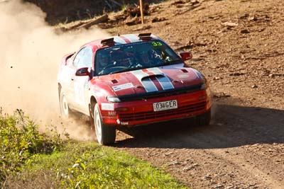 33;22-June-2008;Australia;Chris-Munro;Imbil;Jamie-Lawson;QLD;QRC;Queensland;Queensland-Rally-Championship;Sunshine-Coast;Toyota-Celica-GT4;auto;motorsport;racing;super-telephoto