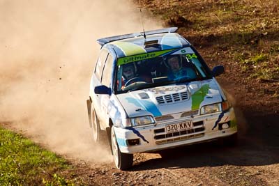 34;22-June-2008;Australia;Imbil;Matthew-Bailey;Mike-Bailey;Nissan-Pulsar-GTIR;QLD;QRC;Queensland;Queensland-Rally-Championship;Sunshine-Coast;auto;motorsport;racing;super-telephoto