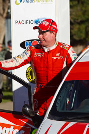 22-June-2008;ARC;Australia;Australian-Rally-Championship;Imbil;Neal-Bates;QLD;Queensland;Sunshine-Coast;auto;motorsport;official-finish;podium;racing;telephoto