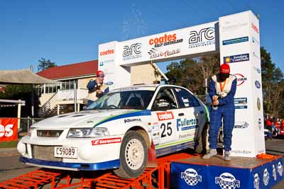 25;22-June-2008;ARC;Australia;Australian-Rally-Championship;Evo-6;Imbil;Mitsubishi-Lancer;Mitsubishi-Lancer-Evolution-VI;QLD;QRC;Queensland;Queensland-Rally-Championship;Rebecca-Smart;Ryan-Smart;Sunshine-Coast;afternoon;auto;motorsport;official-finish;podium;racing;wide-angle