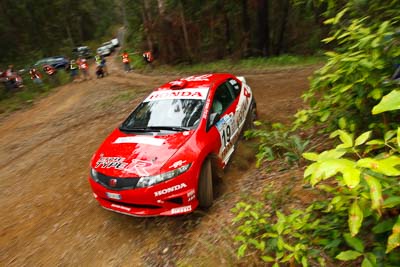 19;14-November-2008;ARC;Australia;Australian-Rally-Championship;Coffs-Coast;Coffs-Harbour;Guy-Wilks;Honda-Civic-Type-R;NSW;New-South-Wales;Phillip-Pugh;auto;media-day;motorsport;racing;wide-angle