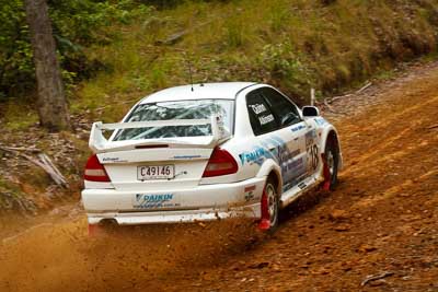 18;14-November-2008;ARC;Australia;Australian-Rally-Championship;Ben-Atkinson;Coffs-Coast;Coffs-Harbour;Evo-5;Mitsubishi-Lancer;Mitsubishi-Lancer-Evolution-V;NSW;NSW-Rally-Championship;NSWRC;Nathan-Quinn;New-South-Wales;auto;media-day;motorsport;racing;telephoto