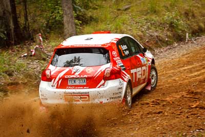 2;14-November-2008;ARC;Australia;Australian-Rally-Championship;Coffs-Coast;Coffs-Harbour;Coral-Taylor;NSW;Neal-Bates;New-South-Wales;Team-TRD;Toyota-TRD-Corolla-S2000;auto;media-day;motorsport;racing;telephoto