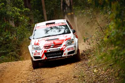 23;14-November-2008;ARC;Anne-Gigney;Australia;Australian-Rally-Championship;Coffs-Coast;Coffs-Harbour;NSW;New-South-Wales;Paul-Gover;Toyota-Corolla-Sportivo;auto;media-day;motorsport;racing;super-telephoto