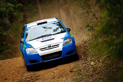 7;14-November-2008;ARC;Australia;Australian-Rally-Championship;Coffs-Coast;Coffs-Harbour;Glen-Raymond;Matt-Raymond;NSW;New-South-Wales;Toyota-Corolla-Sportivo;auto;media-day;motorsport;racing;super-telephoto