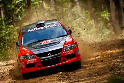 10;14-November-2008;ARC;Australia;Australian-Rally-Championship;Coffs-Coast;Coffs-Harbour;Evo-9;Justin-Dowel;Matt-Lee;Mitsubishi-Lancer;Mitsubishi-Lancer-Evolution-IX;NSW;New-South-Wales;auto;media-day;motorsport;racing;super-telephoto