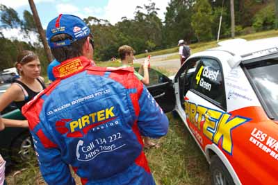 4;14-November-2008;ARC;Australia;Australian-Rally-Championship;Coffs-Coast;Coffs-Harbour;David-Green;Michael-Guest;NSW;New-South-Wales;Subaru-Impreza-WRX-STI;auto;media-day;motorsport;racing;wide-angle