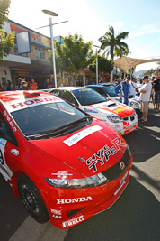 19;25;4;14-November-2008;ARC;Australia;Australian-Rally-Championship;Coffs-Coast;Coffs-Harbour;David-Green;Guy-Wilks;Honda-Civic-Type-R;John-McCarthy;Matthew-van-Tuinen;Michael-Guest;NSW;New-South-Wales;Phillip-Pugh;Subaru-Impreza-WRX-STI;auto;ceremonial-start;media-day;motorsport;racing;wide-angle