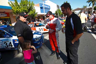 14-November-2008;ARC;Australia;Australian-Rally-Championship;Coffs-Coast;Coffs-Harbour;NSW;New-South-Wales;Philip-Pugh;auto;ceremonial-start;media-day;motorsport;racing;wide-angle