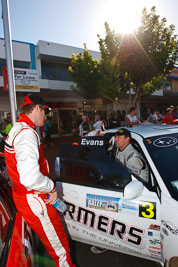 14-November-2008;ARC;Australia;Australian-Rally-Championship;Chris-Murphy;Coffs-Coast;Coffs-Harbour;Guy-Wilks;NSW;New-South-Wales;auto;ceremonial-start;media-day;motorsport;portrait;racing;sun;wide-angle