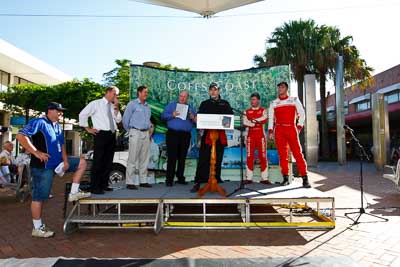 14-November-2008;ARC;Australia;Australian-Rally-Championship;Coffs-Coast;Coffs-Harbour;Dallas-Dogger;Guy-Wilks;Martin-Quinn;NSW;Nathan-Quinn;Neal-Bates;New-South-Wales;auto;ceremonial-start;council;dignitaries;media-day;motorsport;racing;wide-angle