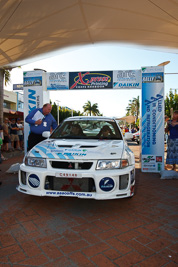 18;14-November-2008;ARC;Australia;Australian-Rally-Championship;Ben-Atkinson;Coffs-Coast;Coffs-Harbour;Evo-5;Mitsubishi-Lancer;Mitsubishi-Lancer-Evolution-V;NSW;NSW-Rally-Championship;NSWRC;Nathan-Quinn;New-South-Wales;auto;ceremonial-start;media-day;motorsport;racing;wide-angle