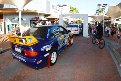 39;14-November-2008;ARC;Adam-Kennedy;Australia;Australian-Rally-Championship;Coffs-Coast;Coffs-Harbour;Evo-3;Grant-Kennedy;Mitsubishi-Lancer;Mitsubishi-Lancer-Evolution-III;NSW;NSW-Rally-Championship;NSWRC;New-South-Wales;auto;ceremonial-start;fisheye;media-day;motorsport;racing